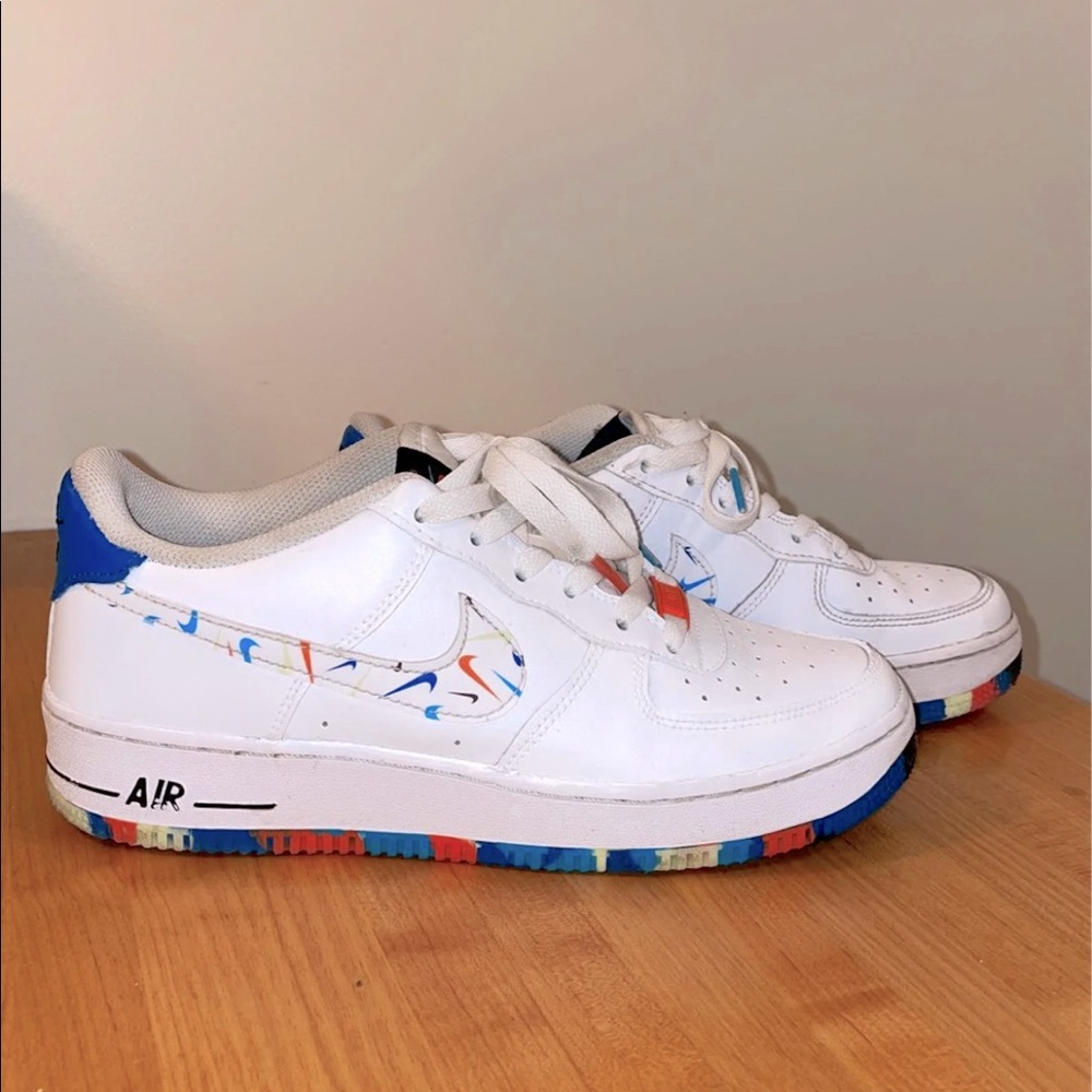 Men 2021 Nike Air Force 1 Swoosh Pack LV8